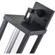 Dumont LED 16.01 inch Powder Coated Black Outdoor Wall Sconce